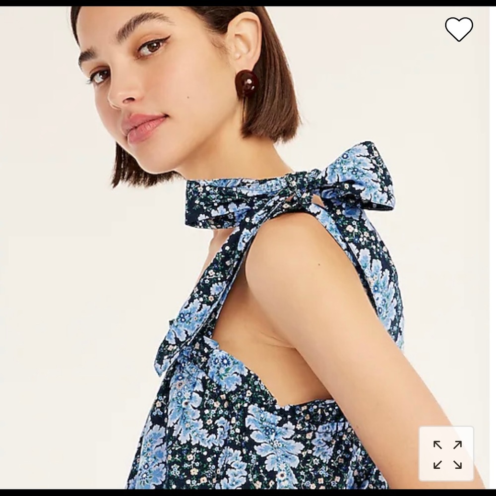 J. Crew collection Ratti print matching skirt set NWT with sleeveless top